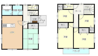 【間取り】 | 高崎市箕郷町矢原　中古戸建