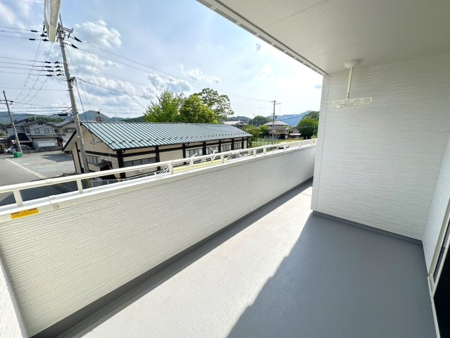 京阪京都交通バス『横田上』バス停まで徒歩４分♪ガーデンスペース付４ＬＤＫ☆南丹市園部町横田のバルコニー|バルコニー