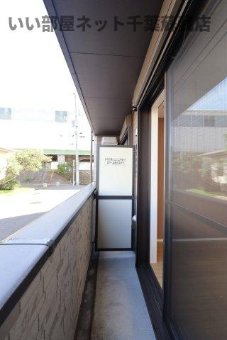 セミカ千葉寺 のバルコニー|バルコニー付きです