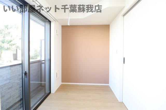 セミカ千葉寺 の寝室|落ち着いた色調の寝室です