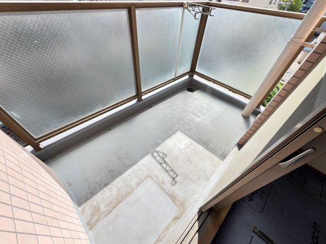 リヴィエール川西のバルコニー