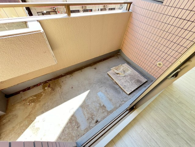 リヴィエール川西のバルコニー