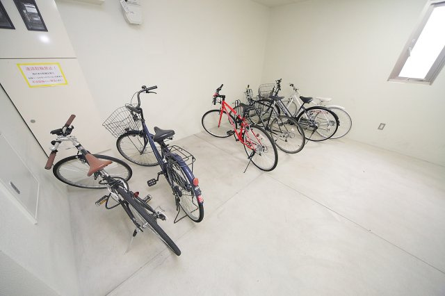 ドーリア二条城北のその他共用部分|駐輪場