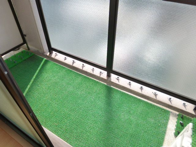 ＪＲＢハイツ倉敷のバルコニー