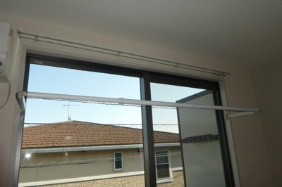 【設備】 | メゾンデラＷ　Ｃ | 室内物干し