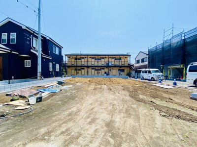 【外観】 | 駅徒歩６分！藤沢市亀井野/ 建築条件無売地/全２区画-②MLH亀井野52-8 | 造成中♪行き止まりにつき交通量が限られた立地♪
