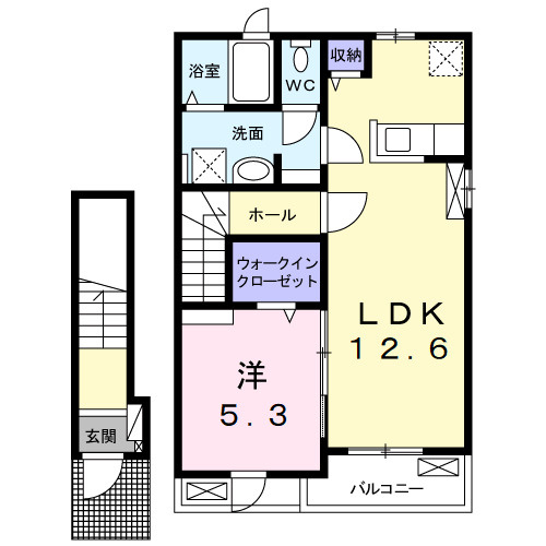 ペルソナの間取り|間取図