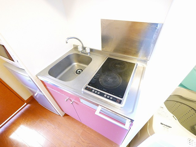 レオパレスグリシーナのキッチン|キッチンでお料理をお楽しみください