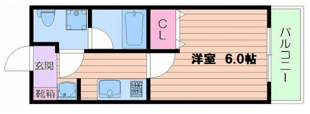 【間取り】 | レオンコンフォート難波