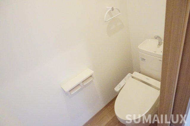 熊本市中央区九品寺１丁目の賃貸マンションのトイレ