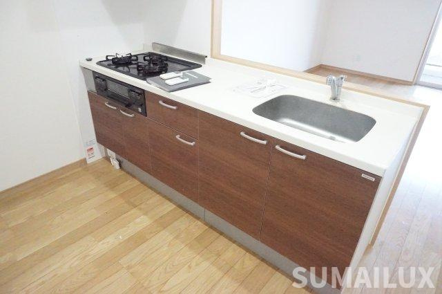 熊本市中央区九品寺１丁目の賃貸マンションのキッチン