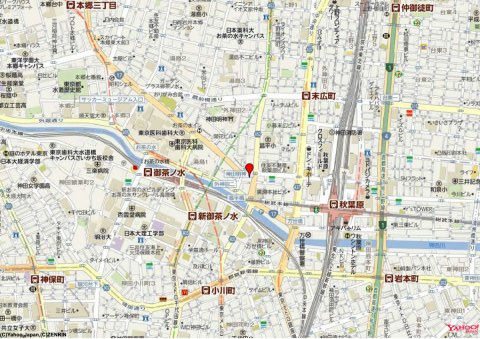 第１電波ビルの地図