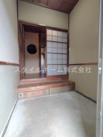 新城市貸家の玄関