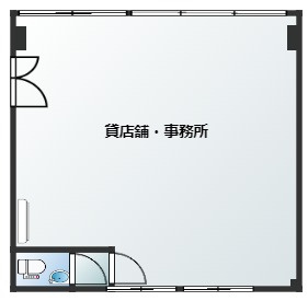 【間取り】 | 富田駅前店舗1号棟O