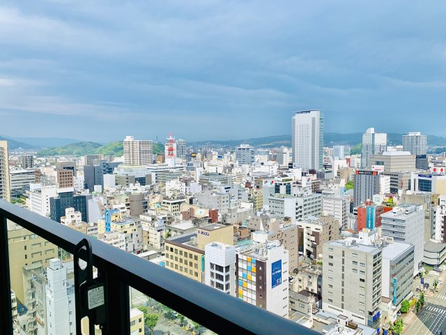 ザ・エンブル七間町　静岡市葵区七間町の展望|駿河湾もきれいに臨めます。
