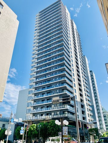 ザ・エンブル七間町　静岡市葵区七間町の外観|ザ・エンブル七間町　免震構造のタワーマンション23階