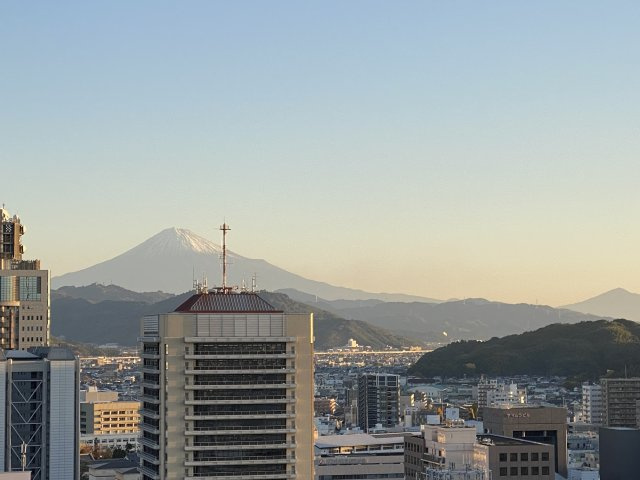ザ・エンブル七間町　静岡市葵区七間町の展望|富士山の眺望も見ごたえがあり素晴らしい景色が臨めます。