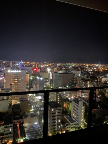 ザ・エンブル七間町　静岡市葵区七間町の展望|静岡市の夜景を一望できます。