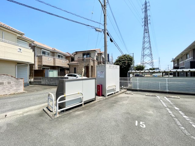 徳島市春日２丁目のアパートの周辺