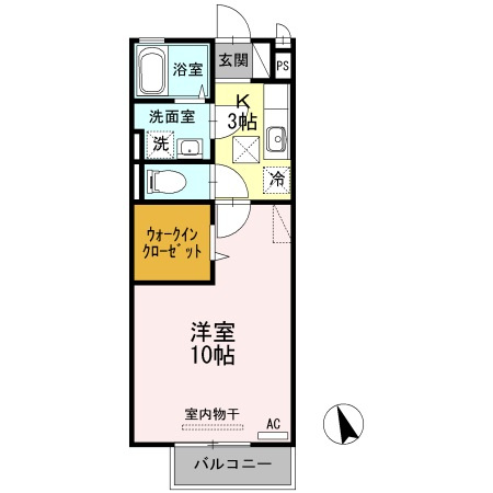 リヴェール F棟の間取り