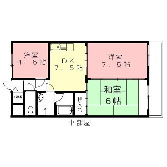 岐阜市忠節町３丁目のアパートの外観