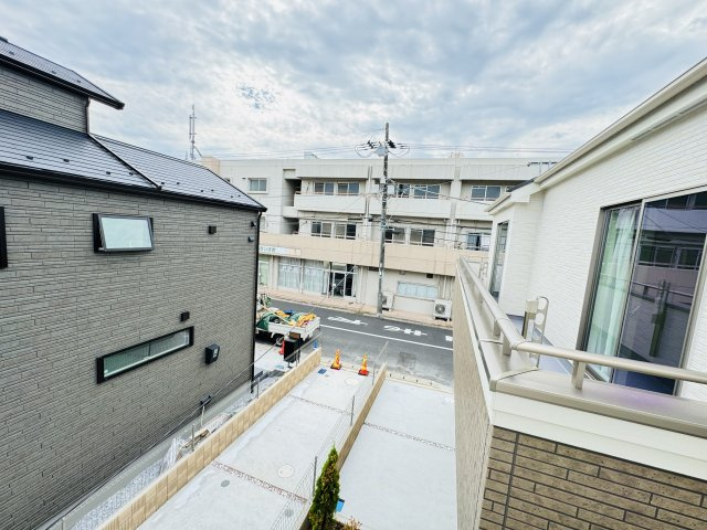 松戸市中和倉新築戸建（中和倉２期）の展望|バルコニーより道路側眺望