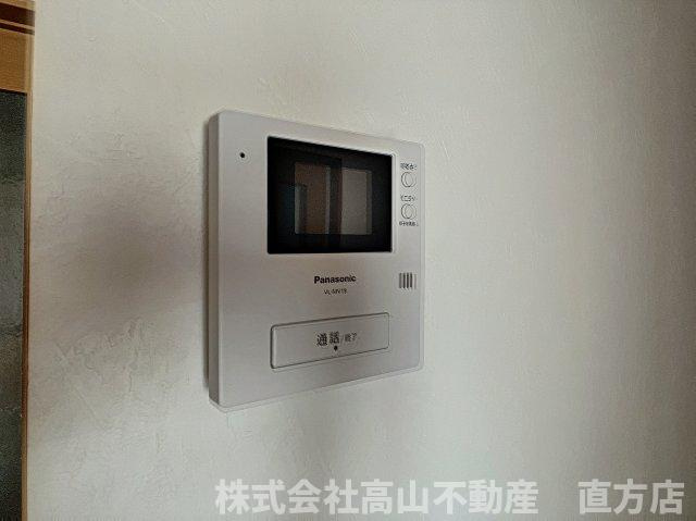直方市大字感田のアパートのセキュリティ