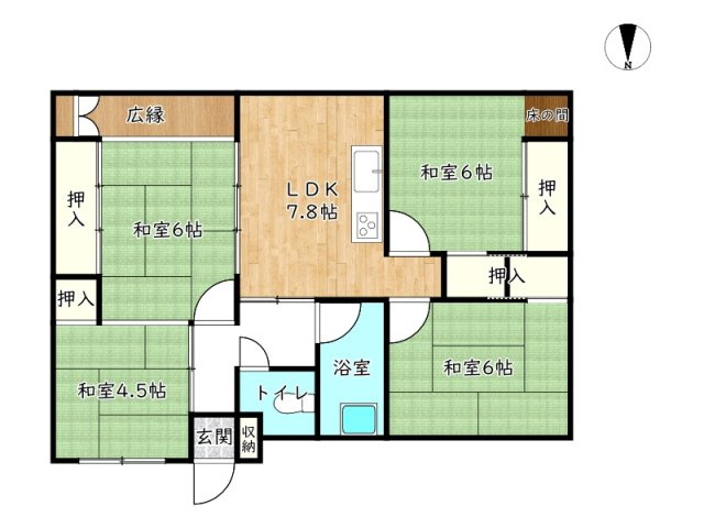 船丘ビルの間取り