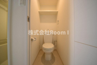 【トイレ】 | プレサンス谷町アルファ | ゆったりとした空間のトイレです