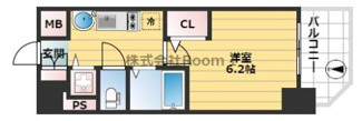 【間取り】 | プレサンス谷町アルファ