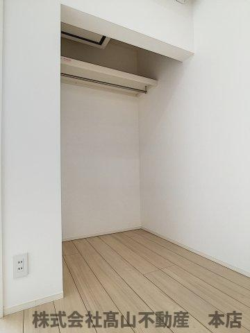 宗像市赤間１丁目のアパートの収納