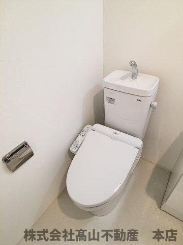 宗像市赤間１丁目のアパートのトイレ