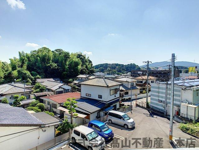 宗像市赤間１丁目のアパートの展望