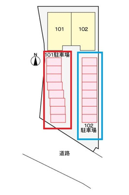 【区画図】 | 香芝市今泉店舗・事務所（ロードサイド）