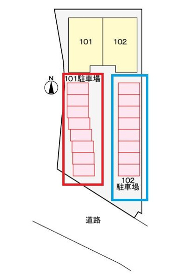 【区画図】 | 香芝市今泉店舗・事務所（ロードサイド）
