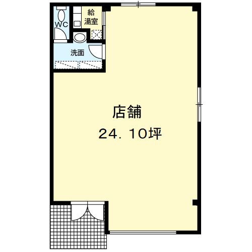 【間取り】 | 香芝市今泉店舗・事務所（ロードサイド）