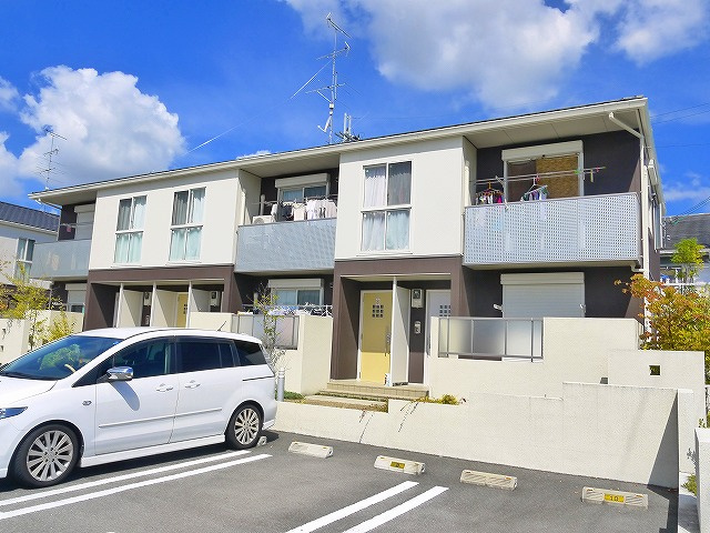 ヴィルヌーブＡ・Ｂ（大安寺）の外観|おしゃれな外観です
