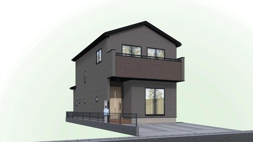 グラファーレ　岡山市中区四御神【仲介手数料無料】の外観パース