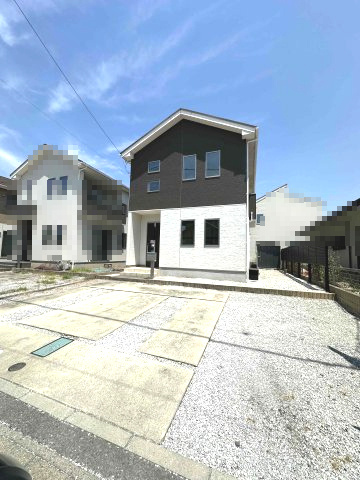 玉村町大字福島　中古1980の前面道路含む現地写真