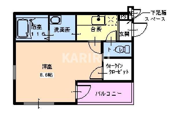 フジパレス鶴見Ⅴ番館 の間取り