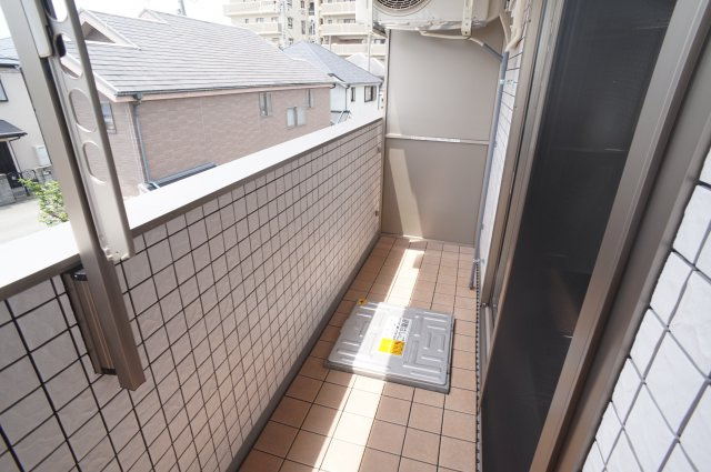 ヴァンベール仁川のバルコニー