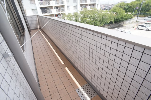 ヴァンベール仁川のバルコニー