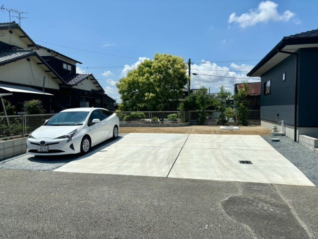 大川市大字三丸の新築一戸建の駐車場