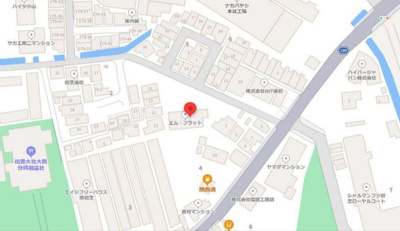 【地図】 | 平成28年建築、オートロックも完備した一棟収益物件！