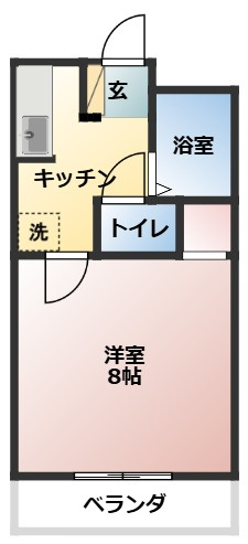 ラブリーローズの間取り