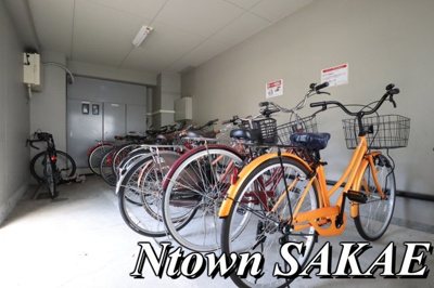 【その他共用部分】 | ボヌール新栄 | 駐輪場です