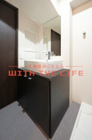 パステルNo12【キャッシュバック対象物件】の独立洗面台|使いやすい独立洗面台です