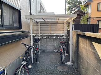【その他共用部分】 | 敷地内に自転車置き場があります(^^)/