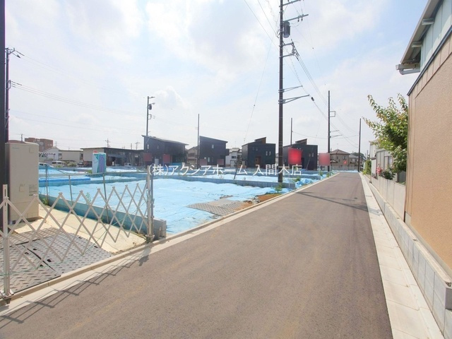 入間市上藤沢・全18棟　建築条件なし土地　15区画の前面道路含む現地写真|2024年6月12日撮影