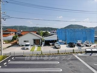 安芸高田市吉田町山手のアパートの展望|募集のお部屋（202号室）からの眺望です！